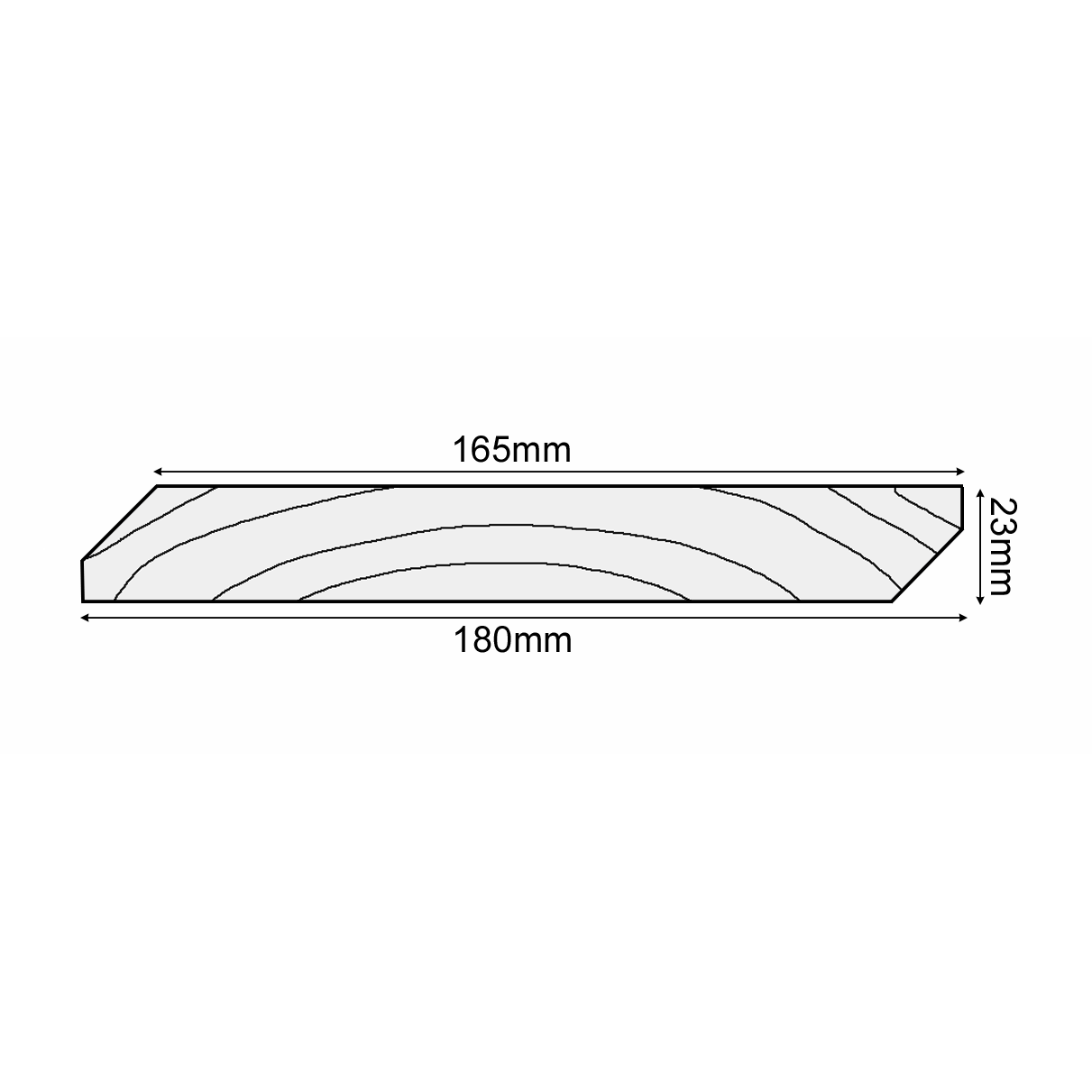 DESSINS TECHNIQUE LAME BRISE VUE 165mm